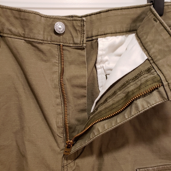 Men's Levi's Olive Cargo Pants Tactical Style - Picture 9 of 12